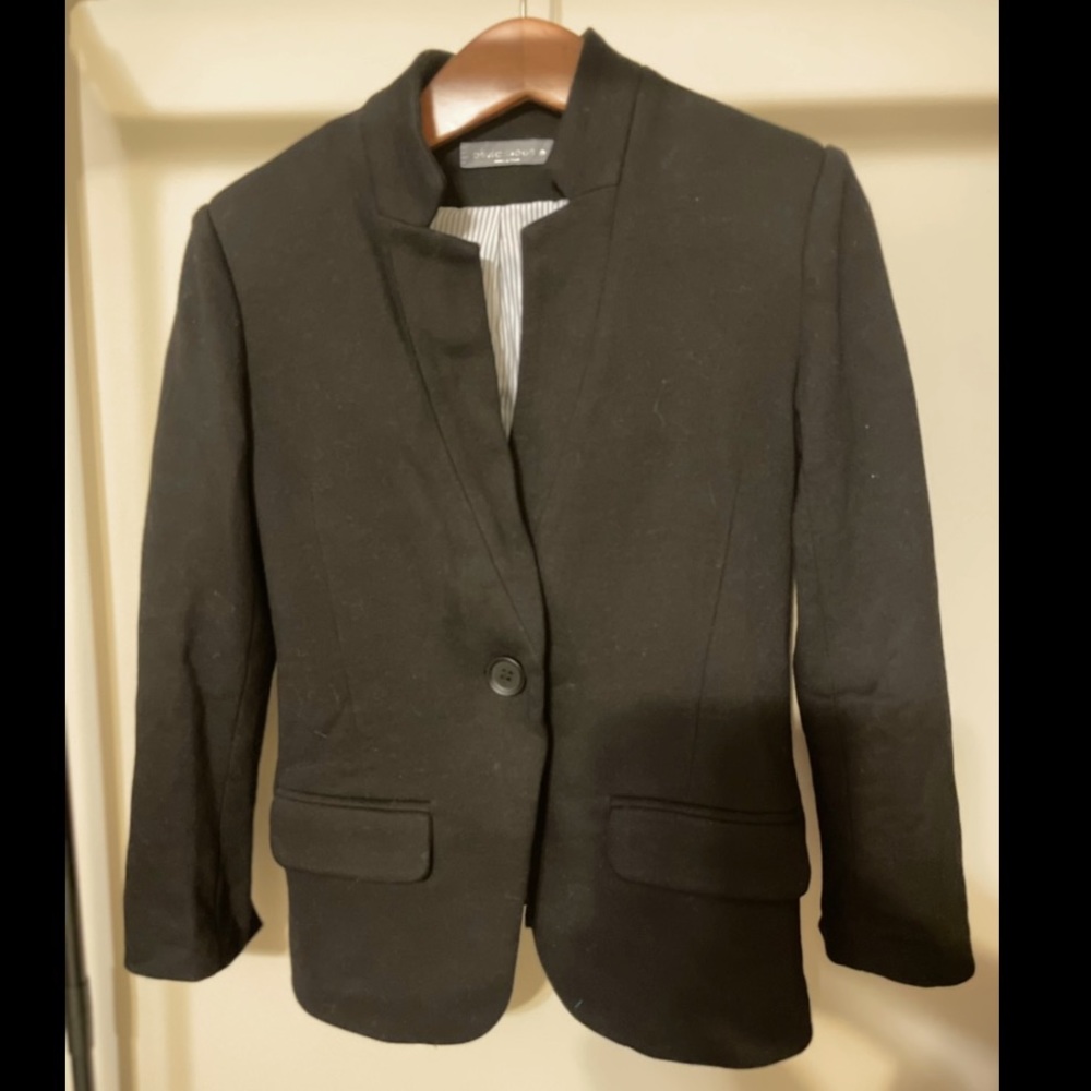 NEVER WORN Olivia Moon Blazer XXS Petite Black